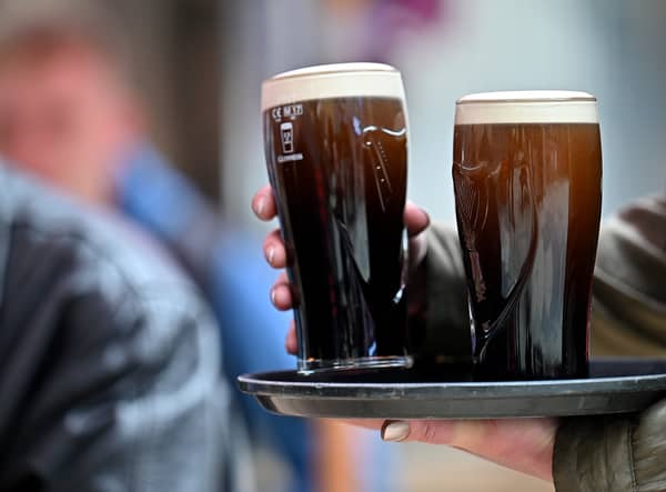 Enjoy a pint of Guinness on St Patrick’s Day 
