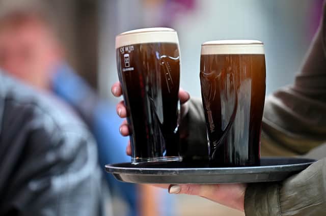 Enjoy a pint of Guinness on St Patrick’s Day 