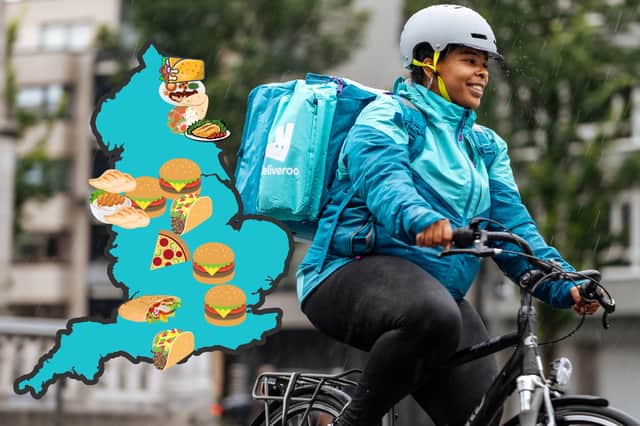 <p>Exclusive data reveales the most popular Deliveroo orders  in the UK and across 15 major towns and cities in England</p>
