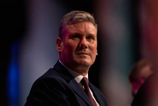 Party leader Sir Keir Starmer listens as Labour return to Brighton for their in-person 2021 conference from Saturday 25 to Wednesday 29 September (image: Dan Kitwood/Getty Images)