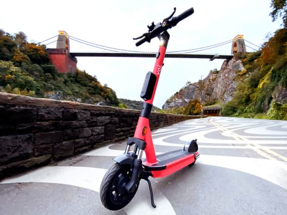 The e-scooter trial was launched in Bristol at the end of October 2020.