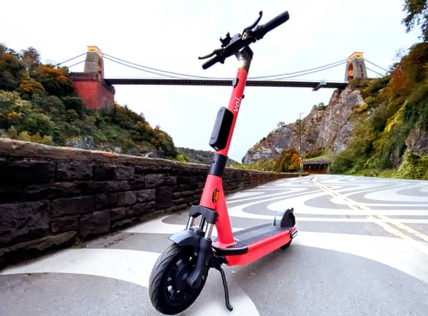 The e-scooter trial was launched in Bristol at the end of October 2020.