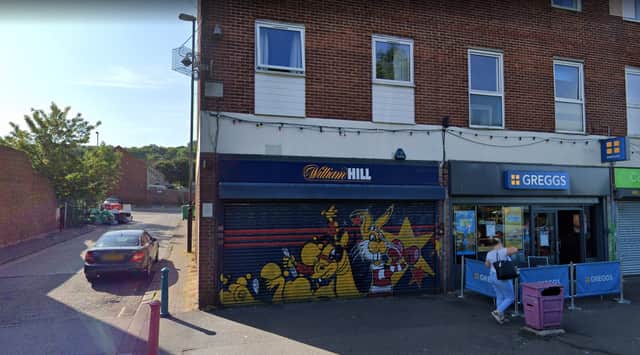 The former William Hill bookies in Ridingleaze, Lawrence Weston