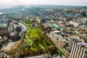 An aerial view of Bristol (Pic from Shutterstock)
