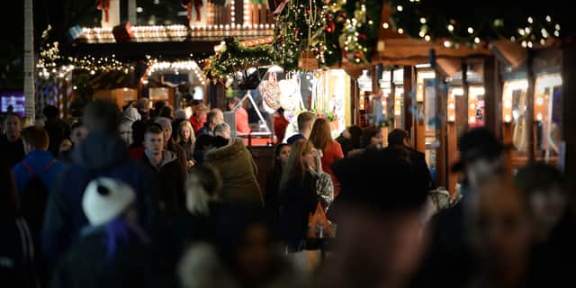 Bristol Christmas market is back.