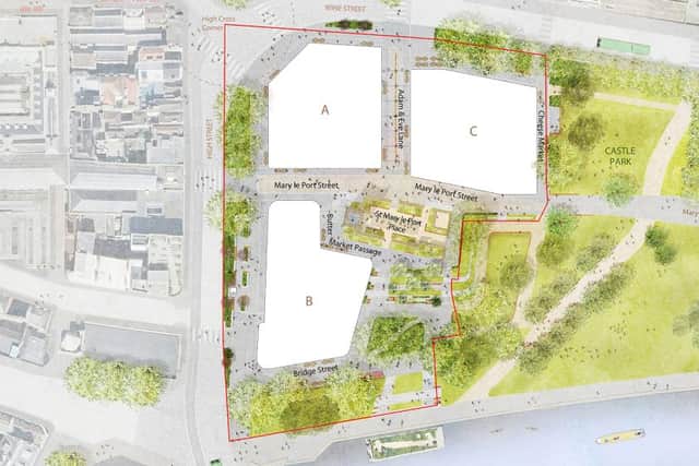 The plan for the site (Pic from MEPC) 
