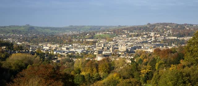 Just one of the spectacular views from Bath Skyline