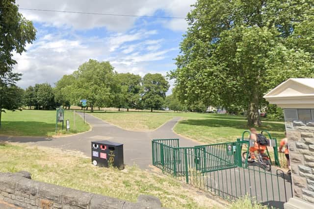 Victoria Park - where Samuel Williams says he was threatened