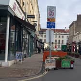 The Pedestrianisation of Princess Victoria Street in Clifton Village (Pic from BristolWorld) 