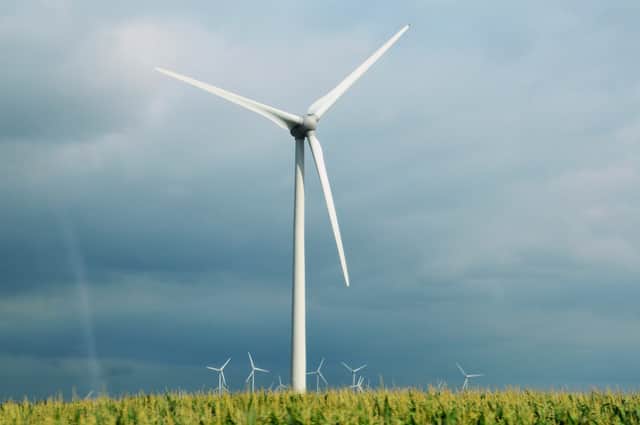 England’s tallest wind turbine could be built in Avonmouth. Stock image of a wind turbine.