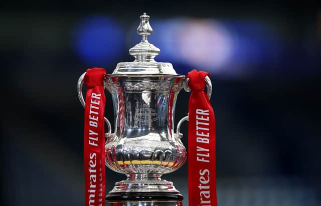 Yate Town are hoping to make history in the FA Cup on Saturday. (Photo by Alex Pantling/Getty Images)