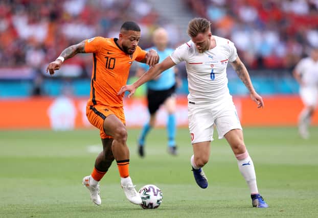 Tomas Kalas played for the Czech Republic at EURO 2020. (Photo by Alex Pantling/Getty Images)