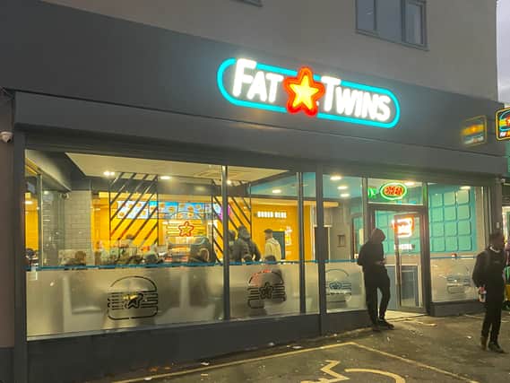 Fat Twins opened this month, replacing a former Subway takeaway in Easton