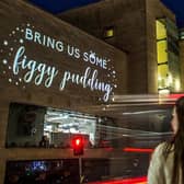 Christmas Adventures will light up iconic buildings with a selection of favourite Christmas lyrics and phrases.