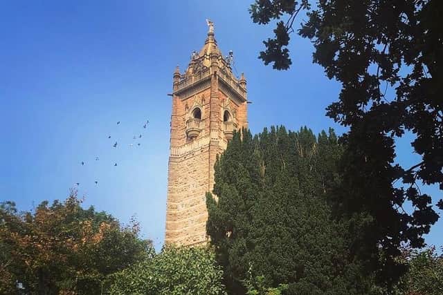 Cabot Tower in Brandon Hill Park.