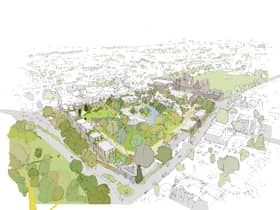An aerial view of the Bristol Zoo Gardens should the plans go ahead.