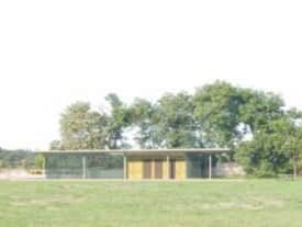 Architects drawing of the planned cafe on the Downs