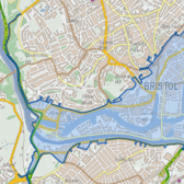 A map of Bristol Clean Air Zone.