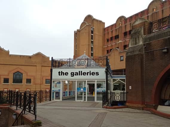 The Galleries shopping centre in Broadmead 