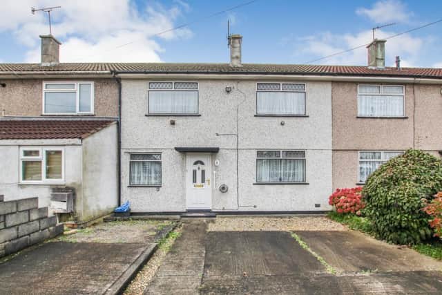 This three bedroomed property in Hartcliffe is a steal.