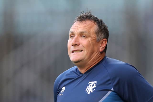 <p>Micky Mellon believes Alfie Kilgour was fortunate to stay on the pitch in Saturday’s 2-2 draw. (Photo by Lewis Storey/Getty Images)</p>