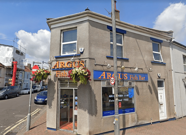 Argus Fish Bar in Bedminster.