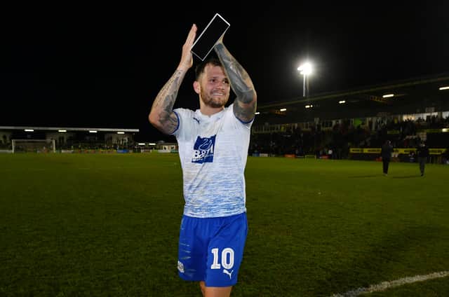 Rovers transfer target James Norwood was exceptional in Tramere’s promotion winning campaign. (Photo by Dan Mullan/Getty Images)