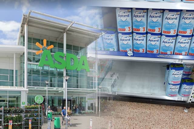 ASDA in Longwell Green did not have Aptamil 1 First Baby Milk Formula Powder from Birth on its shelves on November 30