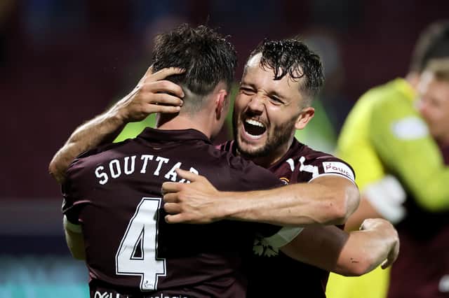 Could Craig Halkett join a long list of players to join from the Scottish Premiership? (Photo by Steve  Welsh/Getty Images)