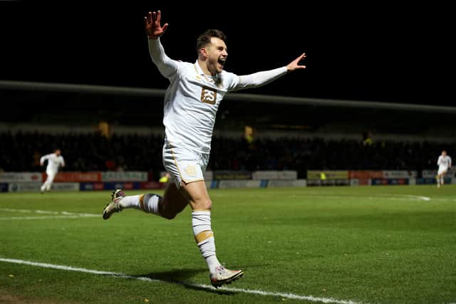 On-loan Bolton attacker Dennis Politic has given Darrell Clarke food for thought. (Photo by Charlotte Tattersall/Getty Images)
