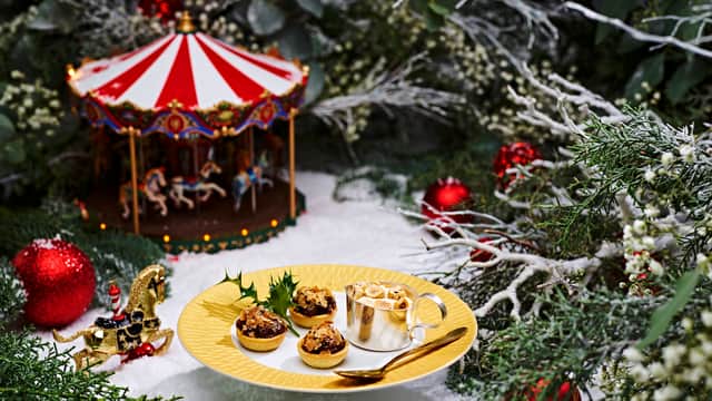 Mince pies are on the menu at The Ivy in Clifton - just one of the city venues putting on special menus for Christmas