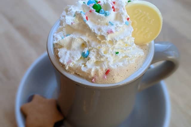 Indulge in a festive hot chocolate at Mrs Potts Chocolate House