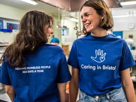Caring in Bristol will see food given at the Trinity Centre, plus to around 200 people in accommodation across the city