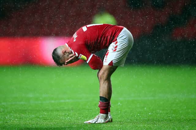 Bristol City fell to a home defeat having initially been in a winning position. (Photo by Marc Atkins/Getty Images)