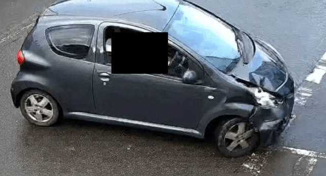 Police have released this image of a car in connection with a hit-and-run in Bristol.