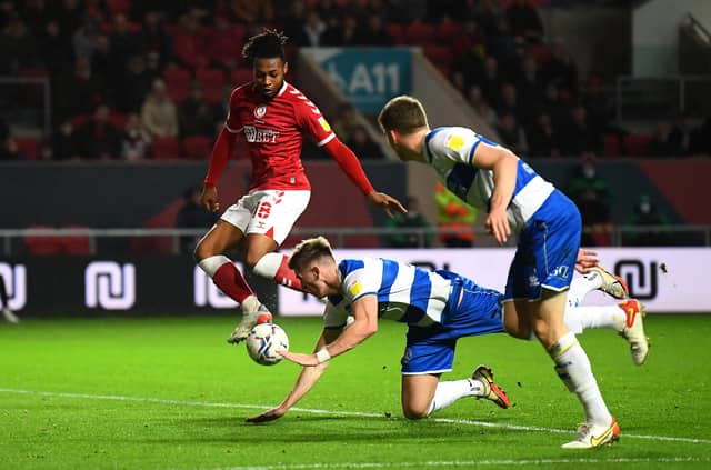 Antoine Semenyo is being favoured to lead the line right now by Nigel Pearson. (Photo by Alex Davidson/Getty Images)