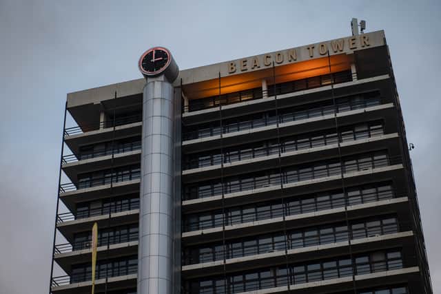 Colston Tower was renamed Beacon Tower in November 2020