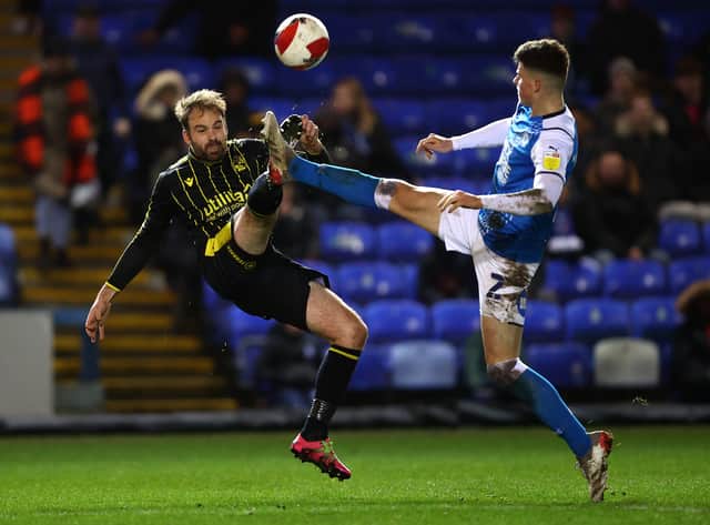 The signing of Ryan Loft has made Brett Pitman out-of-favour at Bristol Rovers. (Photo by Julian Finney/Getty Images)