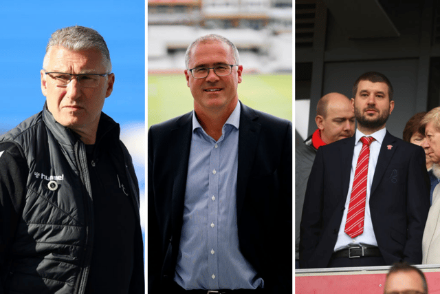 Bristol City’s chief decision makers include manager Nigel Pearson, CEO Richard Gould and chairman Jon Lansdown