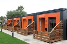 How the pods in St George could look like - Solohaus pods for the homeless in Ipswich 