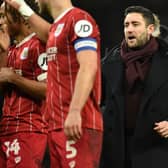 Lee Johnson took Bristol City to a Carabao Cup semi-final and two top-half finishes. (OLI SCARFF/AFP via Getty Images)