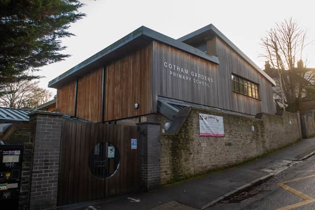 Cotham Gardens Primary School, formerly Colston’s Primary School could see its reception intake cut by a third