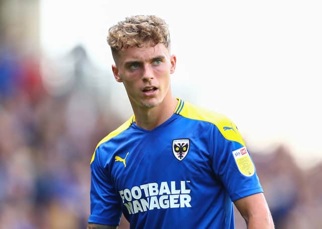 Luke McCormick was a loan star for Bristol Rovers but is now at AFC Wimbledon. (Photo by Jacques Feeney/Getty Images)