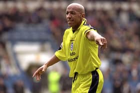 Martin O’Connor playing for Birmingham City back in 2001.