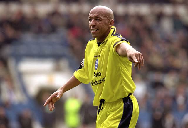 <p>Martin O’Connor playing for Birmingham City back in 2001.</p>