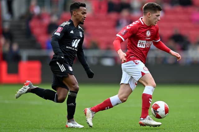 Louis Britton hasn’t been able to be a part of Bristol City’s youthful revolution. (Photo by Dan Mullan/Getty Images)