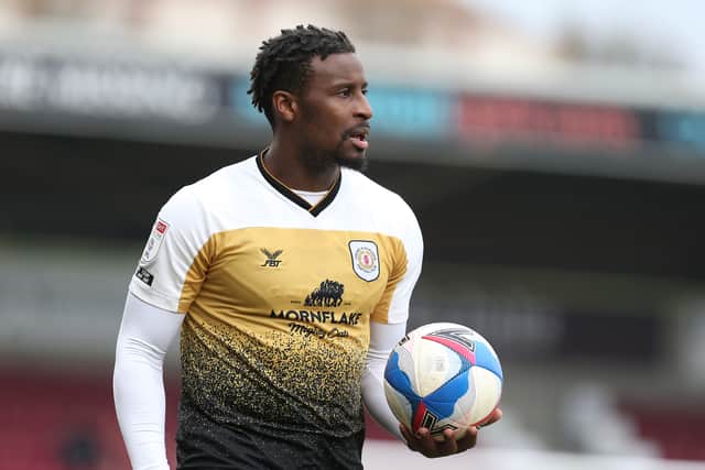 Walsall this week bolstered their backlne with Donervon Daniels. (Photo by Pete Norton/Getty Images)