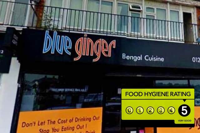 Blue Ginger has achieved a five-star food hygiene rating - just months after getting a one-star rating