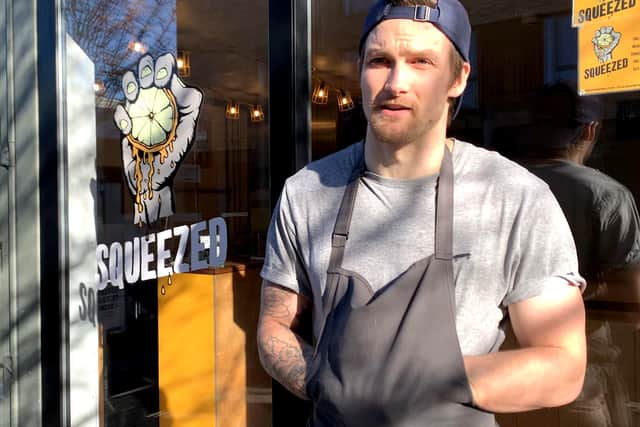 Ben Nash, co-owner and head chef at Squeezed, said he was concerned people would go elsewhere to places like North Street.