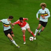Hal Robson-Kanu played many times for Wales, including at EURO 2016. (Photo by Mike Hewitt/Getty Images)